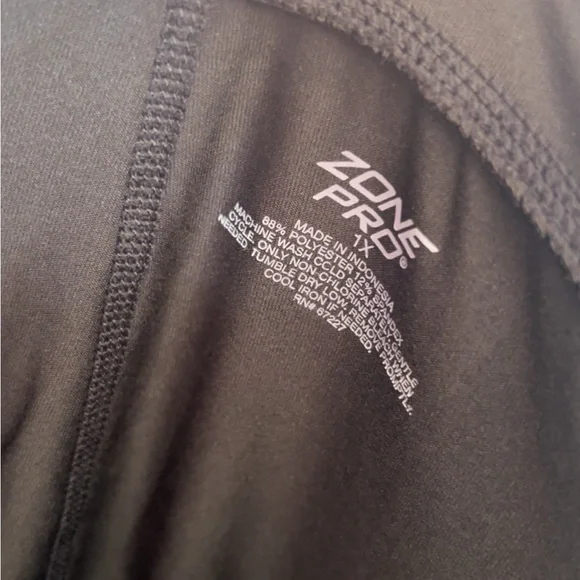 Zone Pro Black Active Leggings - Picture 4 of 4